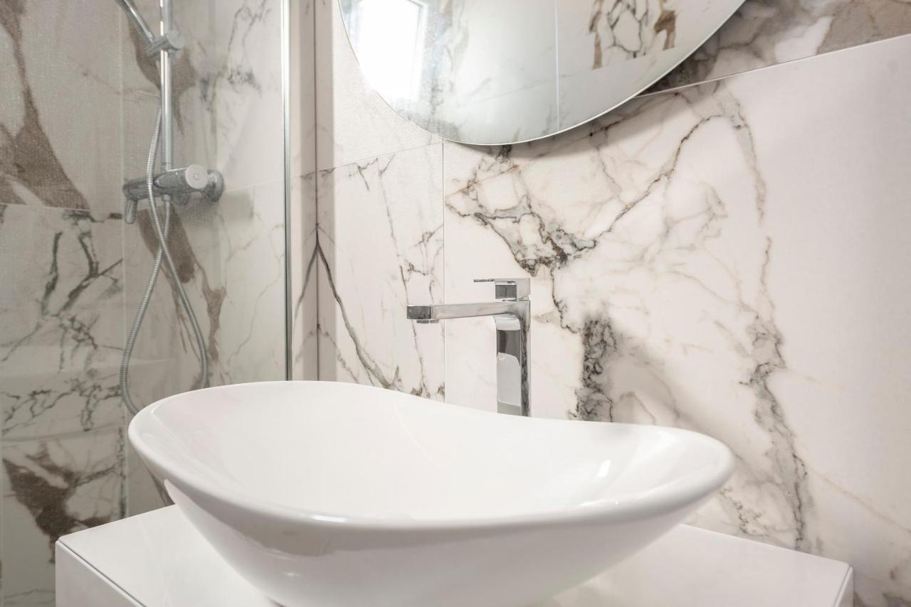 Mediteran Luxury Penthouse With Jacuzzi Mandre Luaran gambar